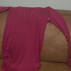 Medium pink red dress soft